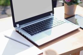 笔记本办公VI样机图片