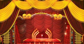 百乐门夜上海灯光舞台