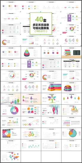 商务数据图表分析年终总结PPT