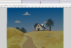 太阳出来场景由暗变亮10秒动画