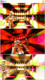 绚跳舞隧道背景视频