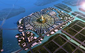 建筑景观效果图图片