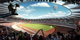 建筑景观效果图图片