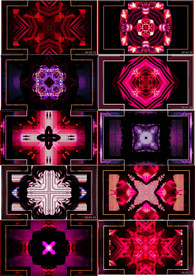 动感热舞万花筒火爆夜店DJ背景