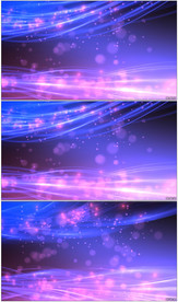 4K紫色梦幻粒子晚会颁奖背景