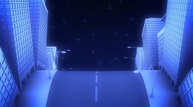 3D动感灯光夜景城市