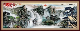 山水装饰画
