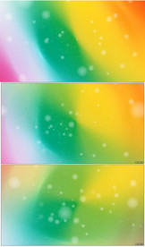 唯美浪漫粒子光点彩虹背景