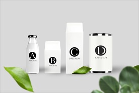 牛奶包装展示样机