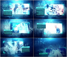 plexus点线科技展示模板