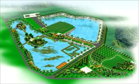 生态园规划效果图PSD