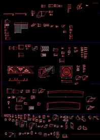 欧式石膏线大样图