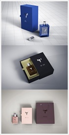 一键贴图包装礼盒样机效果图