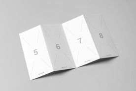 双拉页画册样机贴图PSD图片