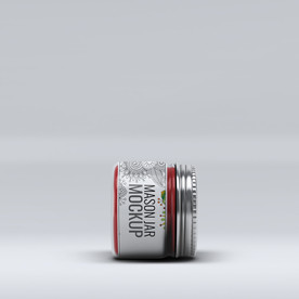 玻璃罐头样机图片