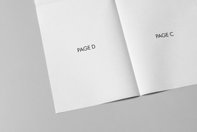 折页内容页样机图片