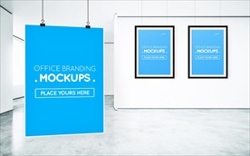 家庭家居文艺相框展示样机