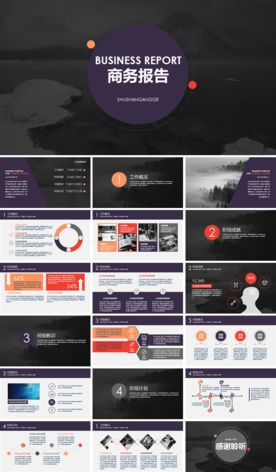 商务咨询成果展示汇报PPT