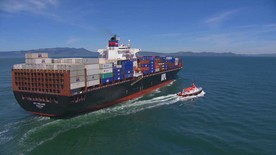 港口码头物流货运视频素材