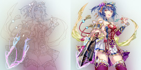 CG鼠绘PSD人物分层素材