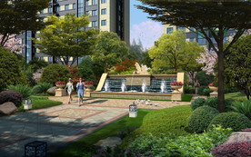 园林景观 社区 公园图片