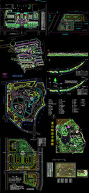 园林绿化设计CAD平面图