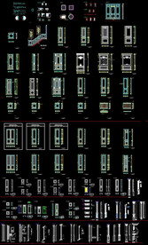 家居整木定制CAD图块