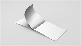 特殊烫银工艺书籍杂志样机图片