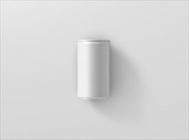 高档通用易拉罐样机PSD
