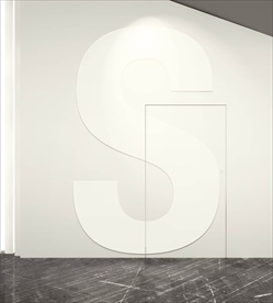 办公室导视门头立体字样机