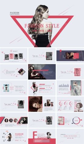 商务展示PPT模版