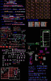 餐饮厨房设备CAD图库