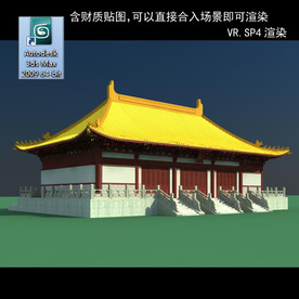 中式建筑 中式多层 中式民居