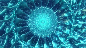 蓝色梦幻唯美旋涡大屏