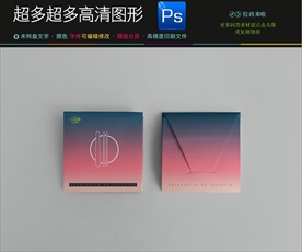 高档通用VI信封样机图片