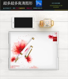 SI终端展示会展广告样机PS