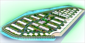 小区绿化效果图