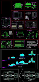 园林古建筑CAD图