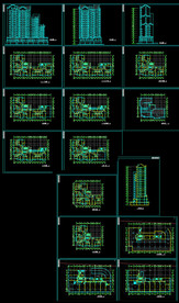 高层公寓建筑设计方案图纸