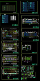 徽派宾馆建筑施工图