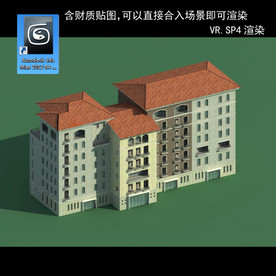 花园洋园 欧式洋房 多层建筑