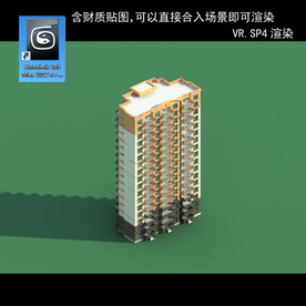 花园洋园 欧式洋房 高层建筑