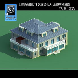 花园洋园 欧式洋房 多层建筑