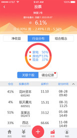 股票界面 手机端APP