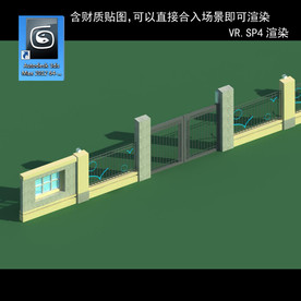 围墙 3D围墙