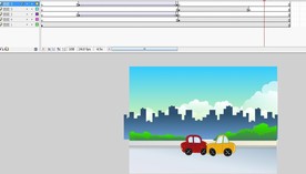 两辆汽车相撞事故动画5秒