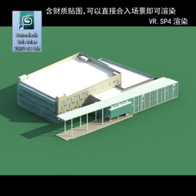 规划建筑 简易建筑 规划体块