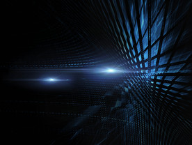 淘宝电商科技炫光蓝色背景装修模