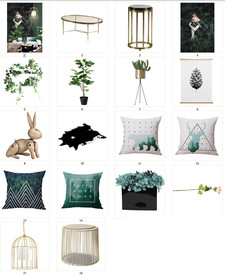 清新家居装饰素材