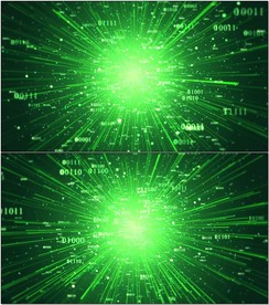 二进制代码空间发射